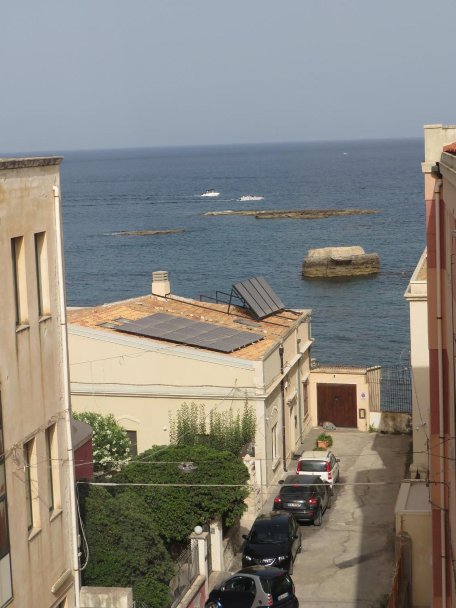Sea View Apartment Syrakus Exterior foto